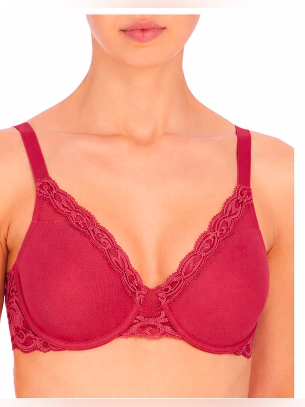 Natori Women's Feathers Full Figure Contour Underwire Bra .size 32H(5D) . R13C